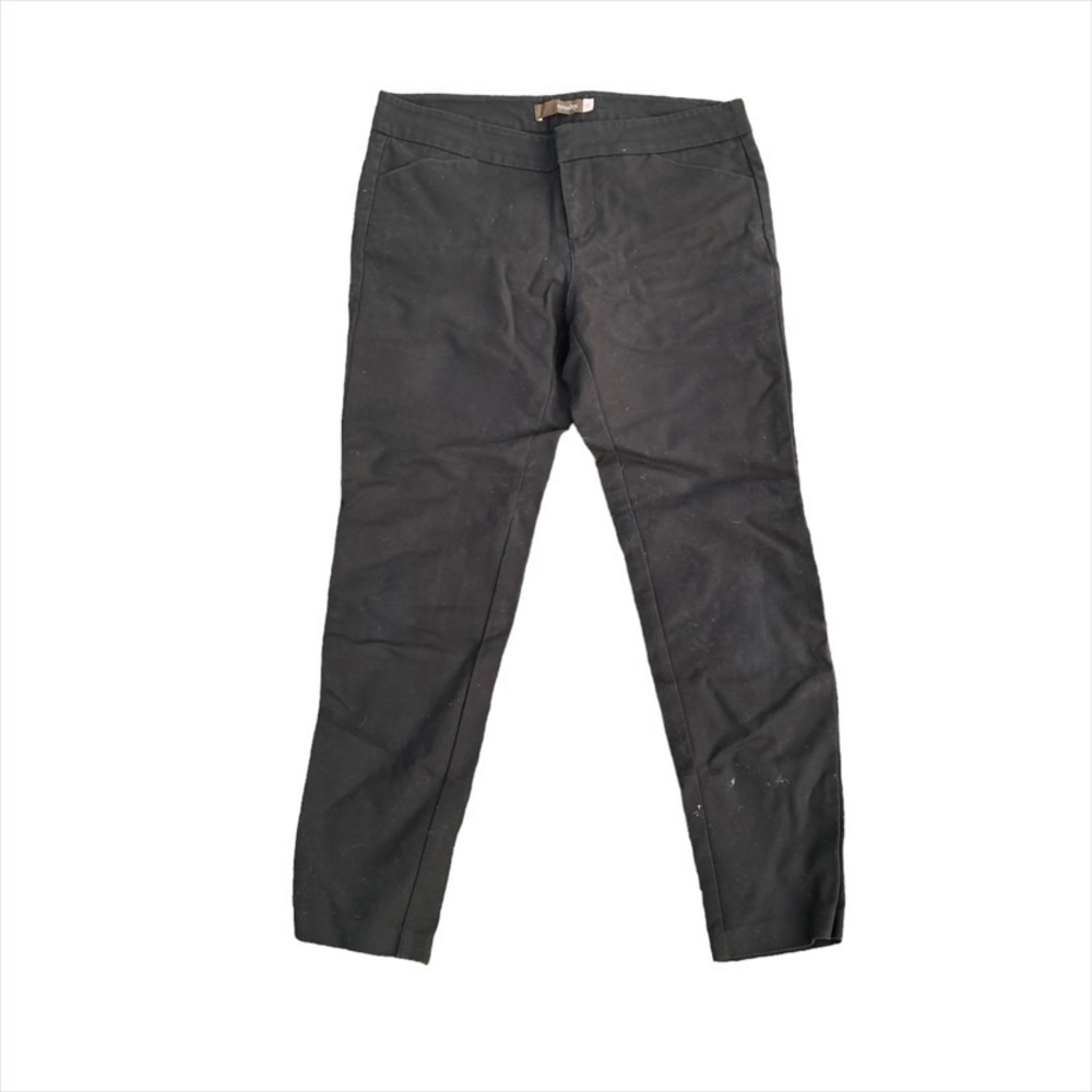 Crosby Black Straight Leg Dress Pants